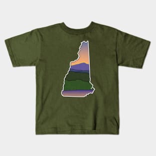 Summer Evening in New Hampshire Kids T-Shirt